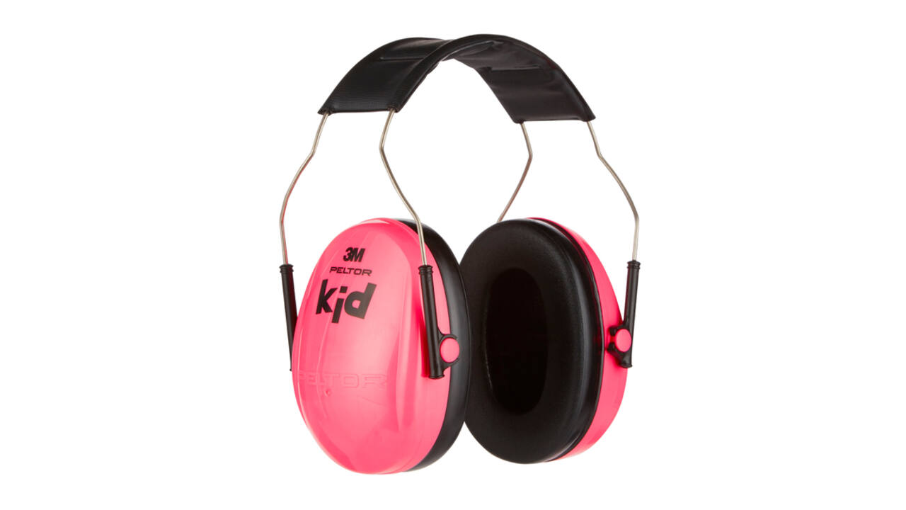 Oorkap 3M Peltor voor kinderen  H510AK 87-98 dB roze
