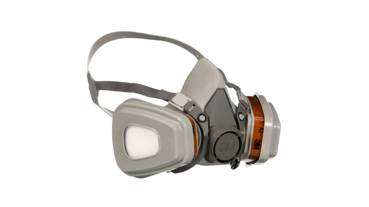 Mondmasker 3M met vervangbare filters 6002KIT-1, A2P2 organische dampen