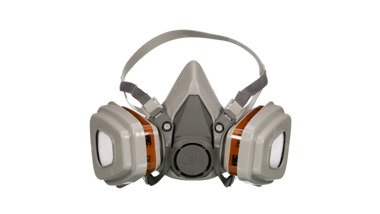 Mondmasker 3M met vervangbare filters 6002KIT-1, A2P2 organische dampen