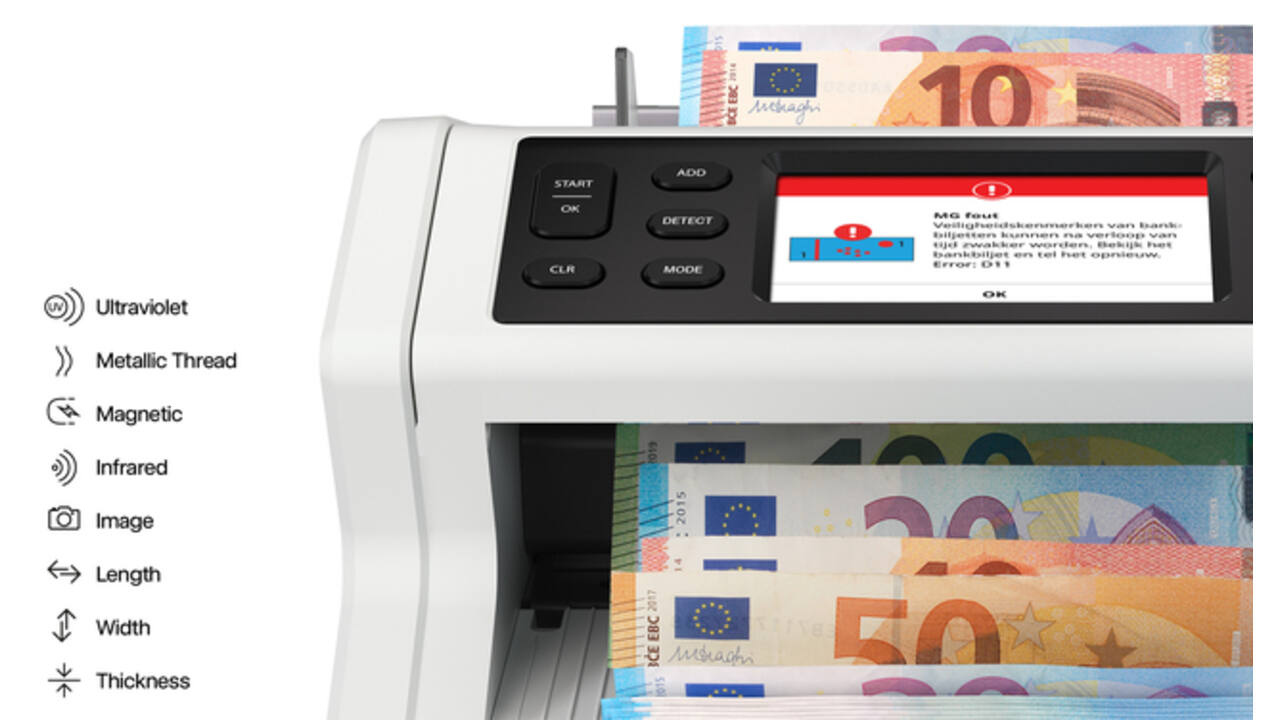 Biljettelmachine Safescan 2485-SC