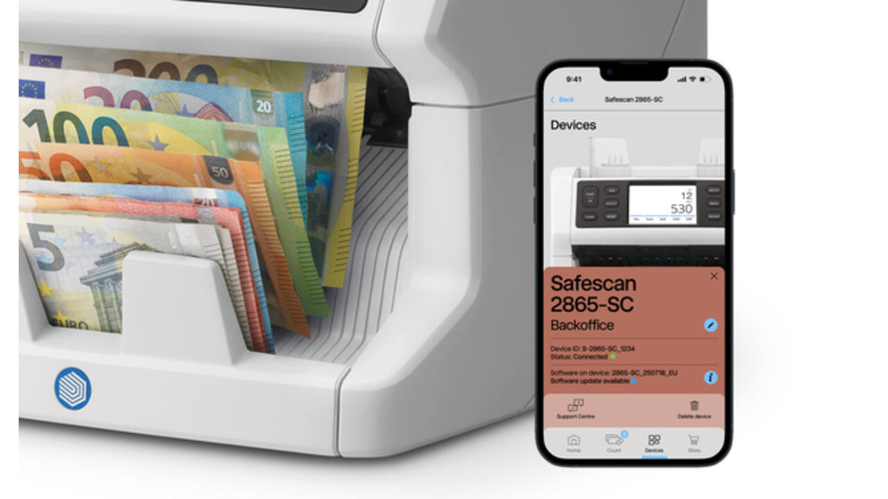 Biljettelmachine Safescan 2865-SC
