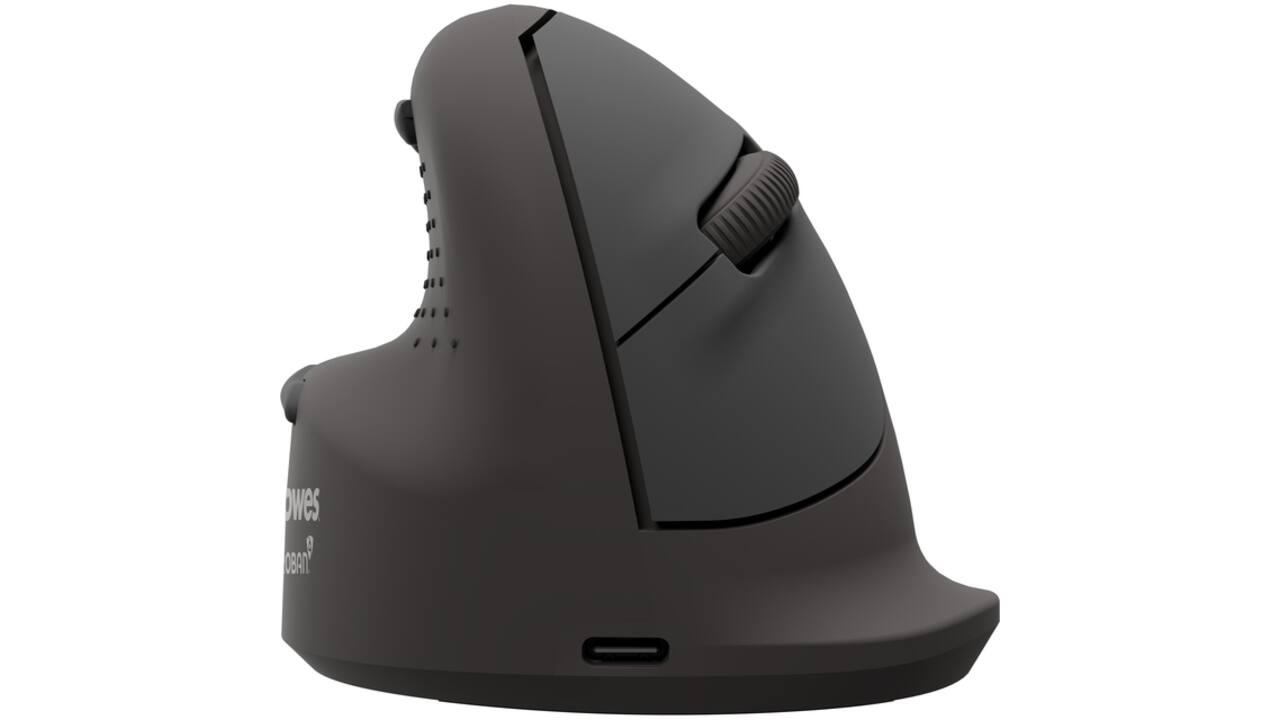 Ergonomische muis Fellowes Breyta Plus+ verticaal draadloos medium links