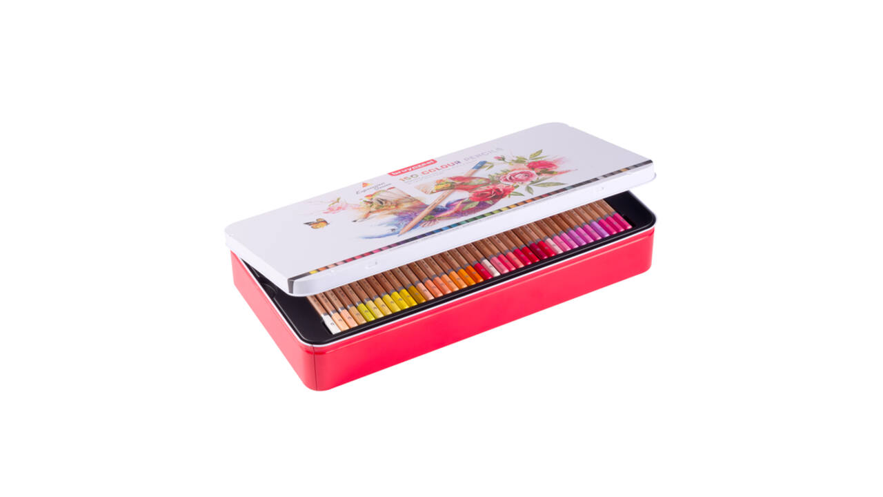 Kleurpotloden Bruynzeel Expression assorti blik à 150 stuks