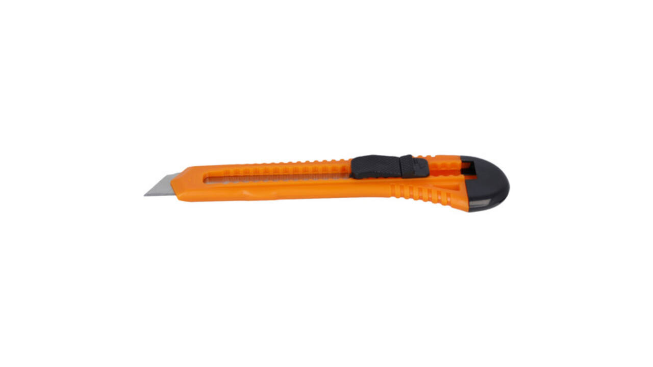 Snijmes Westcott Office 18mm met schuifsluiting oranje
