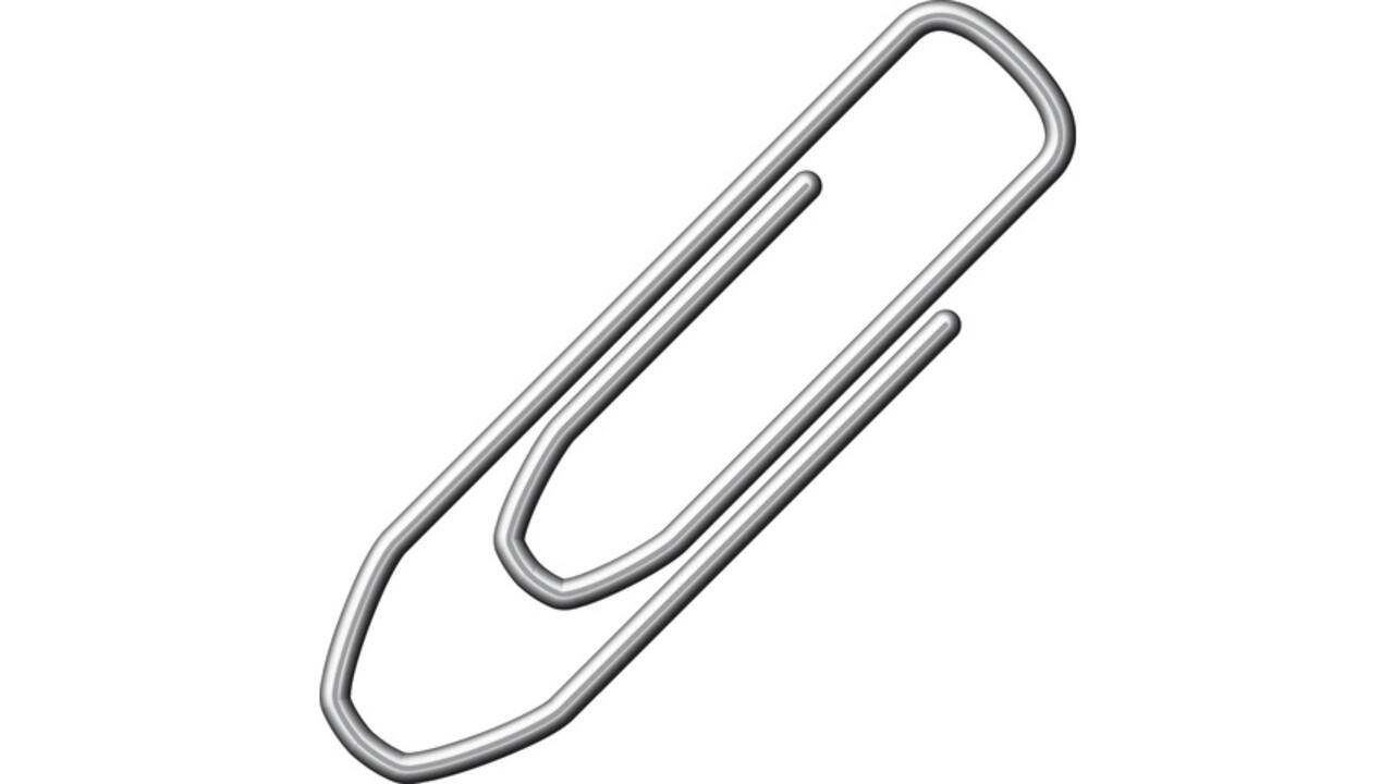 Paperclip Alco 26mm hoekig verzinkt 100stuk