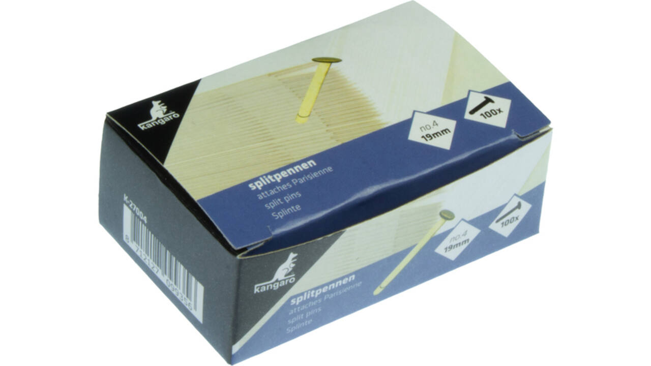 Splitpen Kangaro 19mm verkoperd 100 stuks
