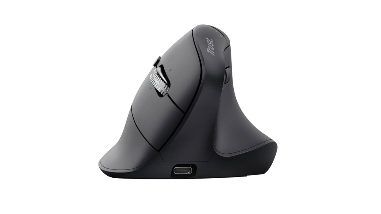 Ergonomische muis Trust hyperscroll Vyran draadloos