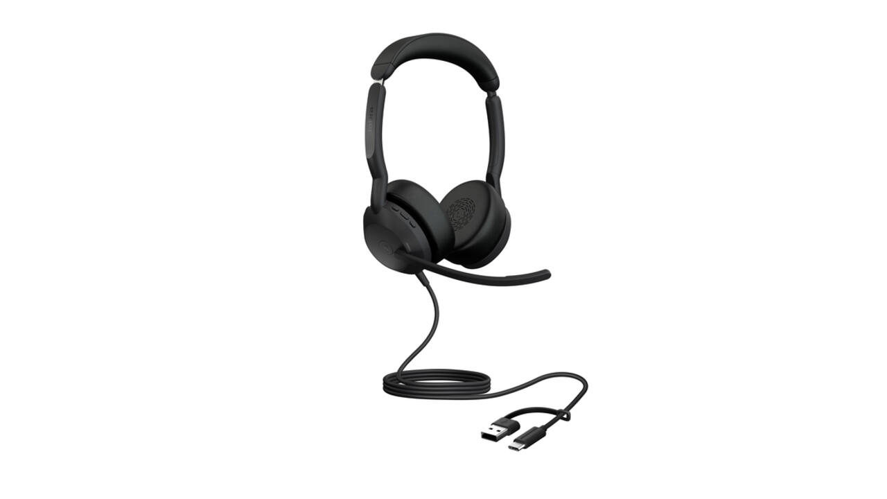 Headset Jabra Evolve2 50 USB C/A MS Stereo bedraad
