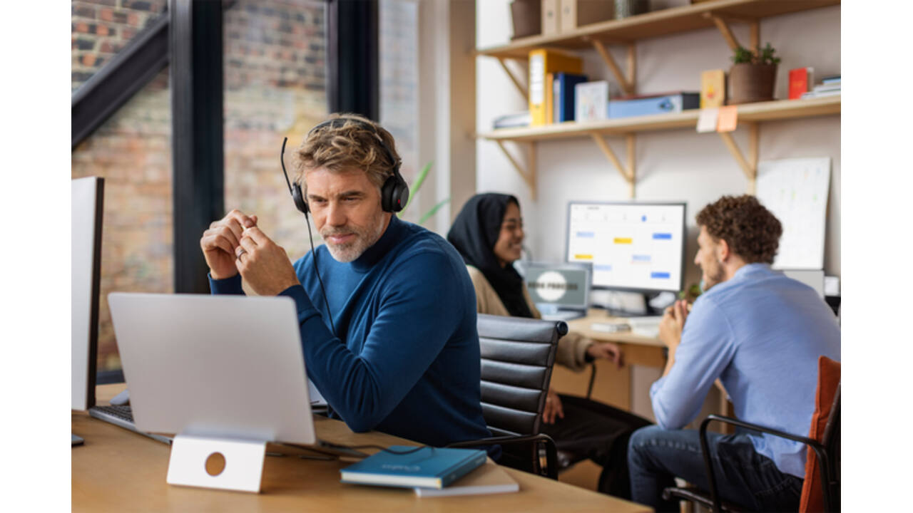 Headset Jabra Evolve2 50 USB C/A MS Stereo bedraad