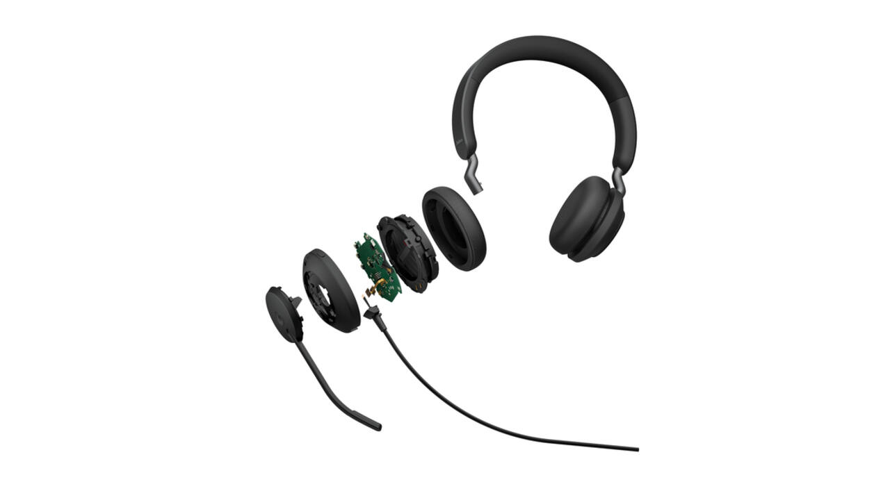 Headset Jabra Evolve2 40 SE USB C/A MS Stereo bedraad