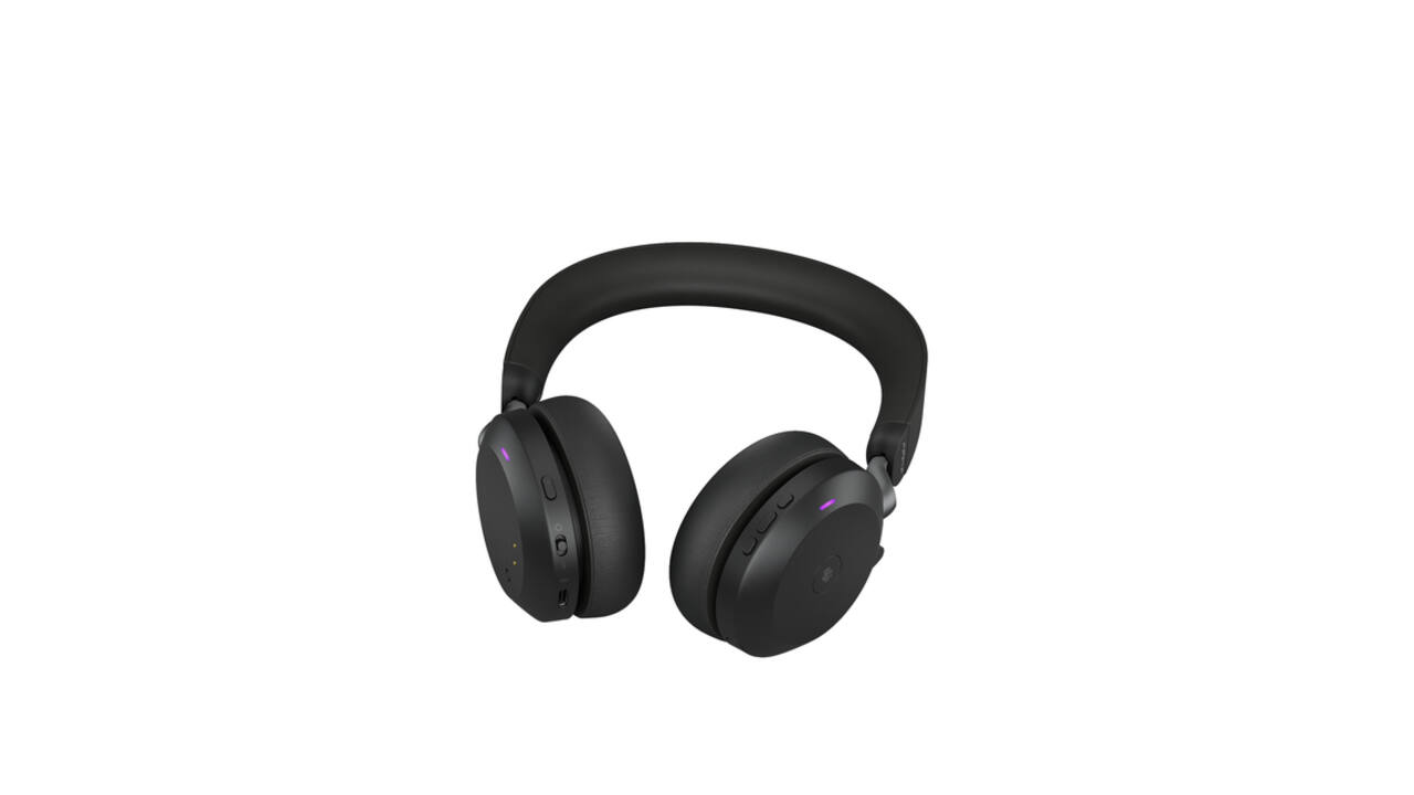 Headset Jabra Evolve2 75 Link 380/390a UC Stereo draadloos