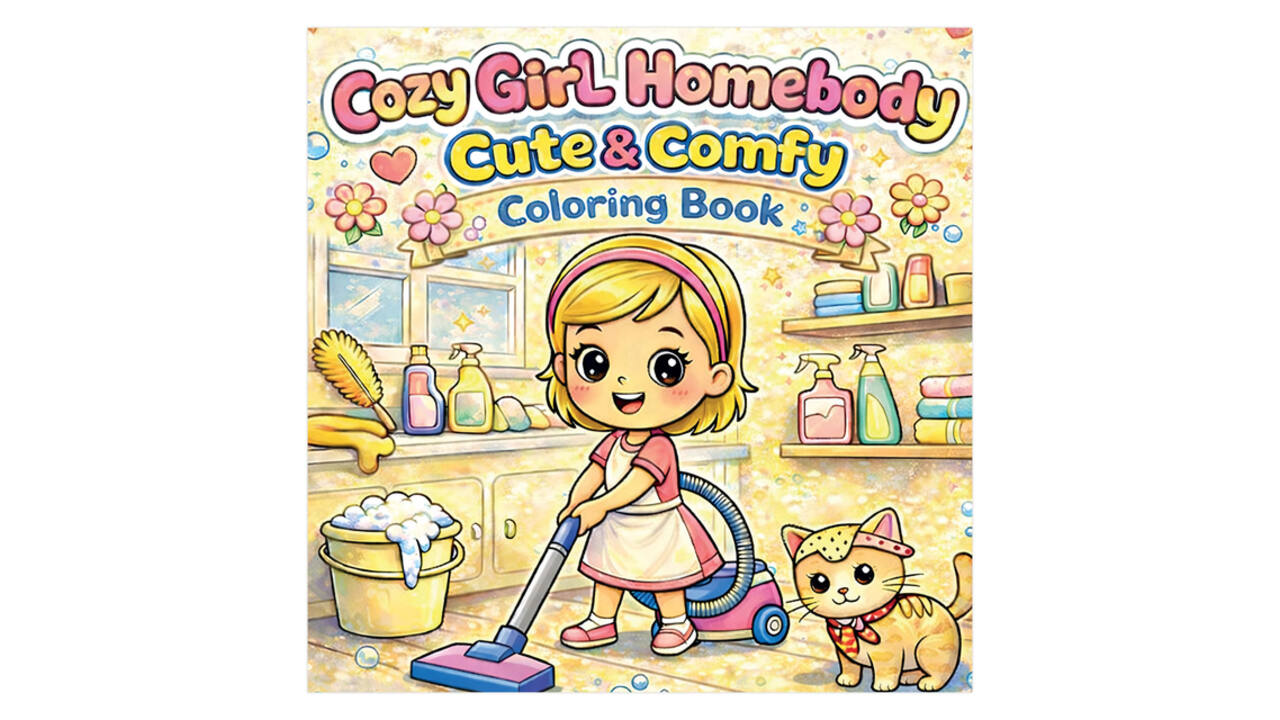 Kleurboek Cozy Girl Homebody Cute & Comfy