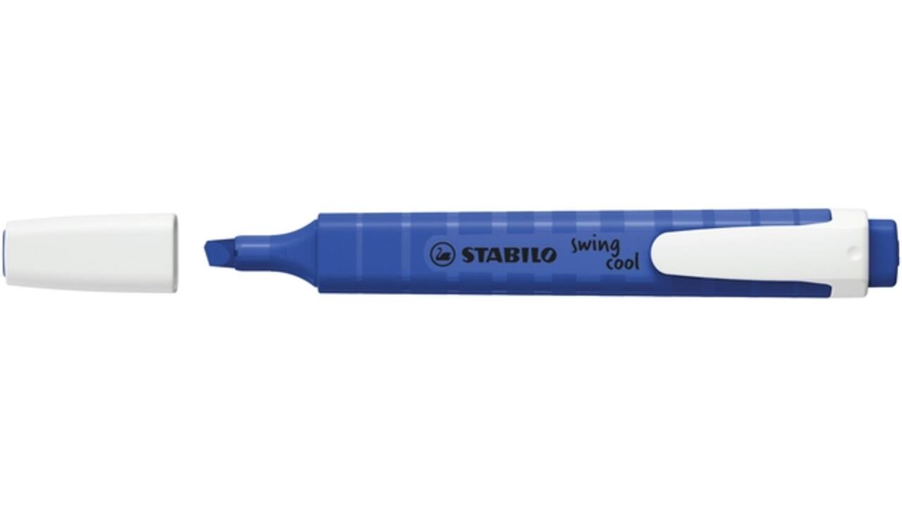 Markeerstift STABILO Swing cool Wildflower ultramarijn