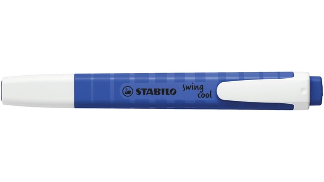 Markeerstift STABILO Swing cool Wildflower ultramarijn
