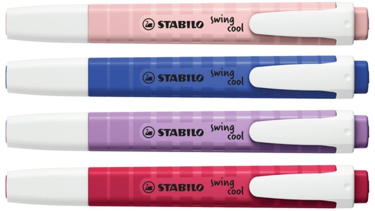Markeerstift STABILO Swing cool Wldflower assorti