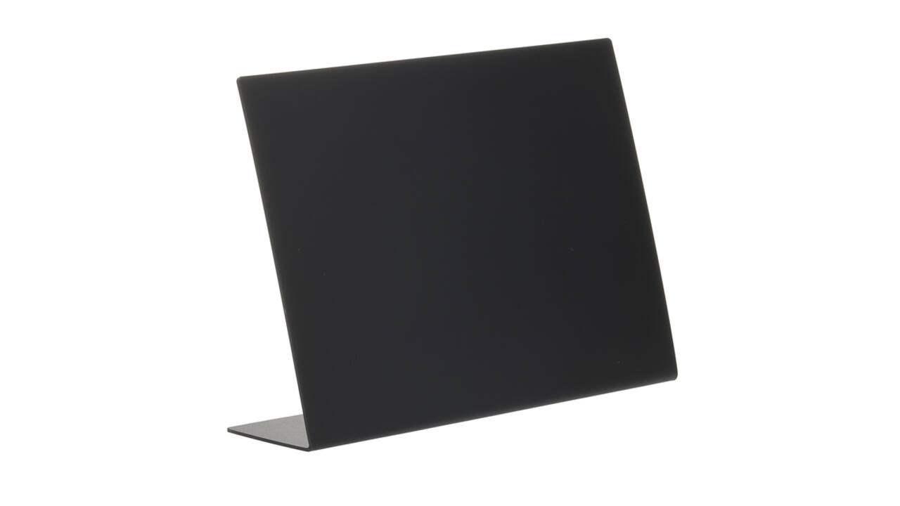 Krijtbord Europel L-standaard A4 horizontaal 5 stuks