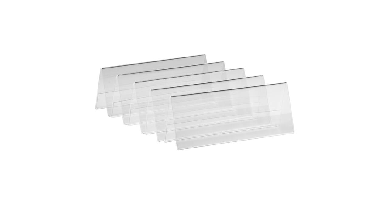 Tafelnaambord Europel A5 gevouwen 5 stuks