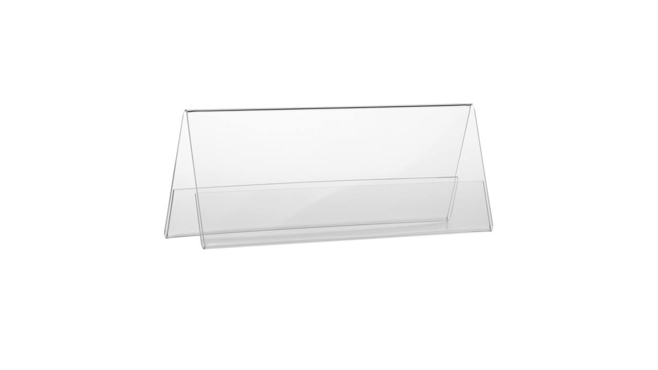 Tafelnaambord Europel A5 gevouwen 5 stuks