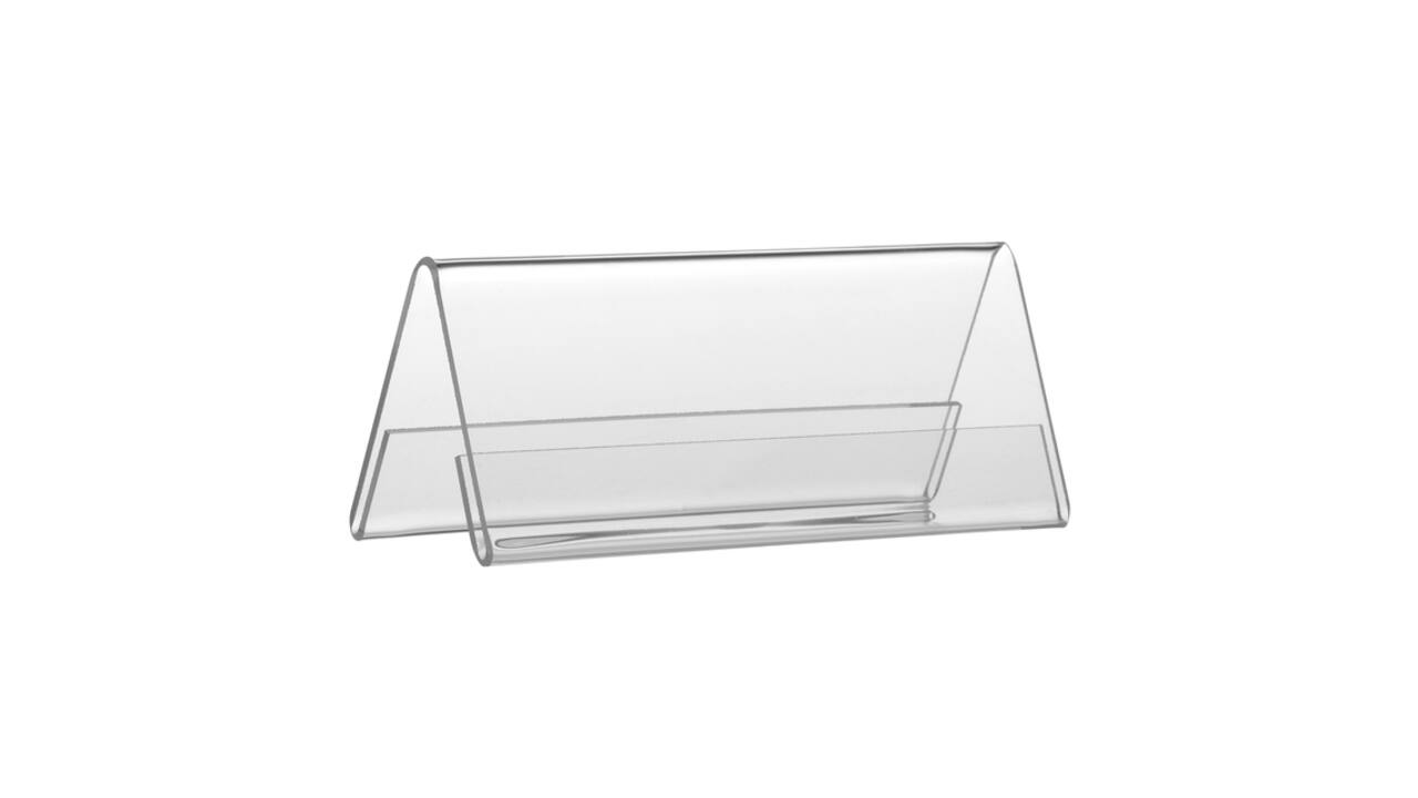 Tafelnaambord Europel A7 gevouwen 10 stuks