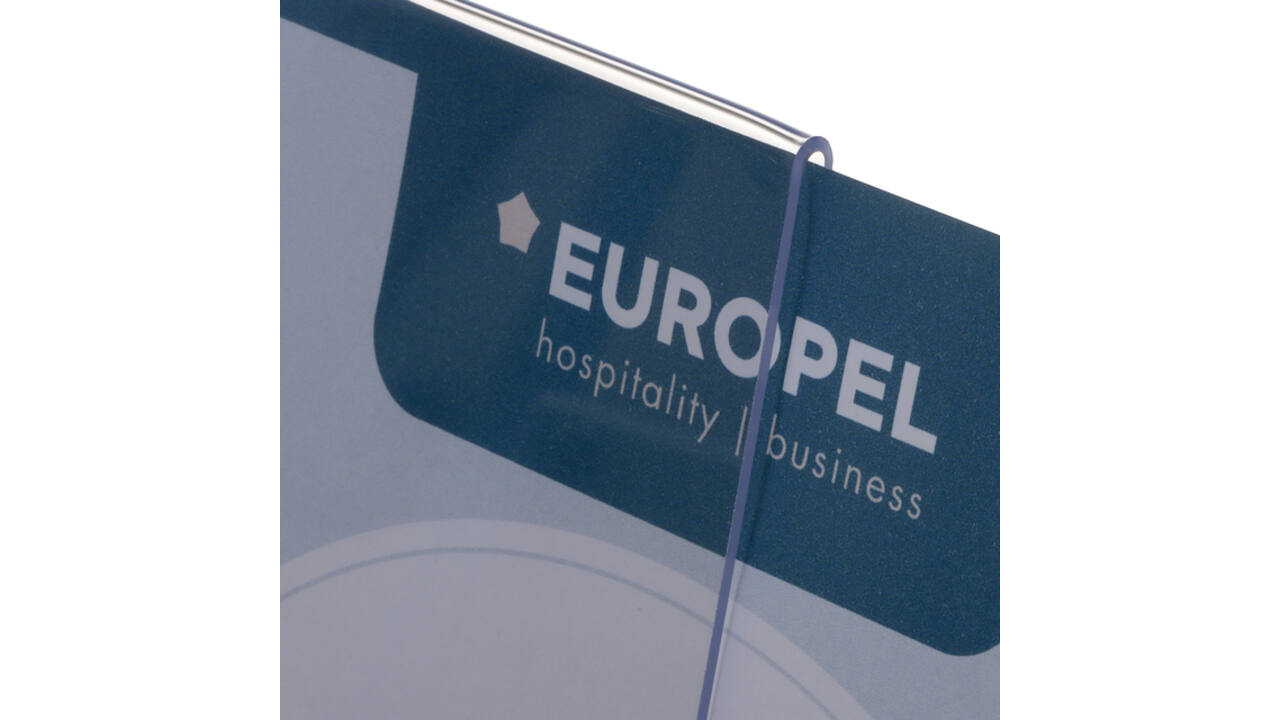 Kaarthouder Europel Budget L-standaard A4 liggend