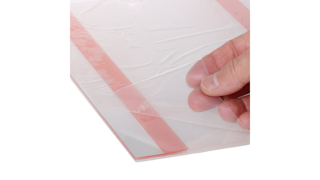 Posterhouder Europel zelfklevend A4 liggend 5 stuks