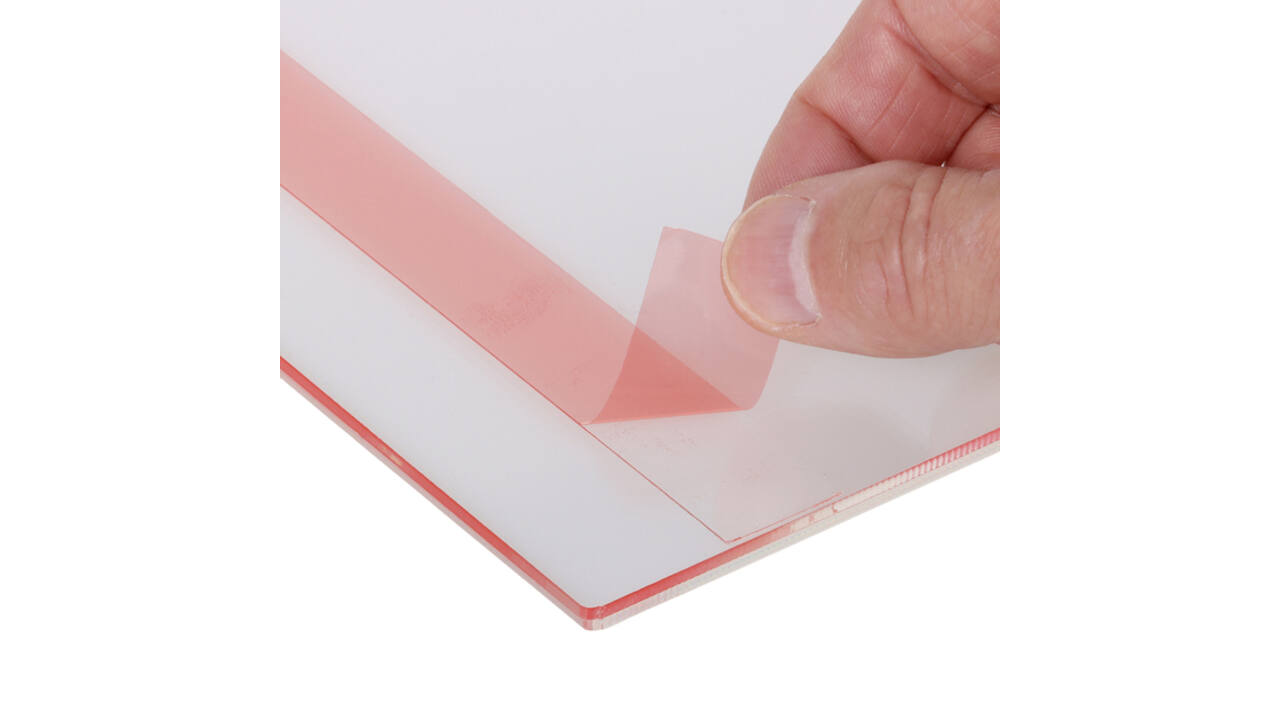 Posterhouder Europel zelfklevend A4 liggend 5 stuks