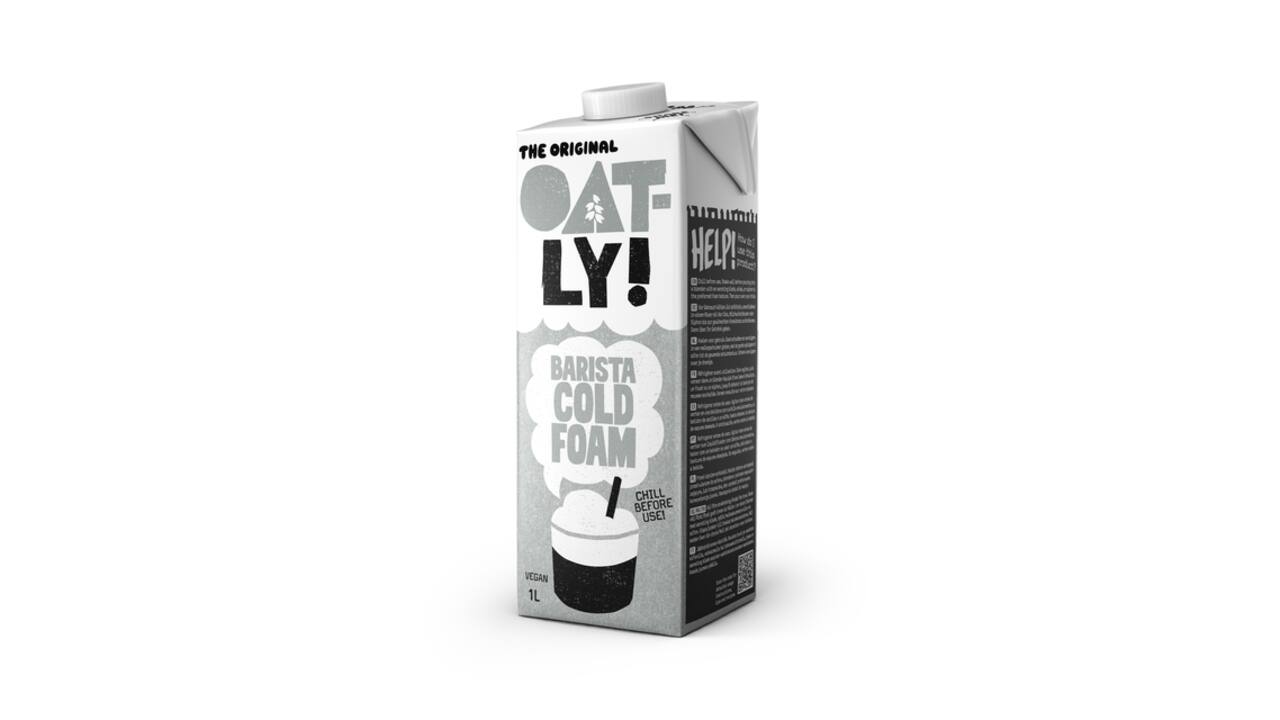 Topping Oatly Barista Cold Foam 1 liter