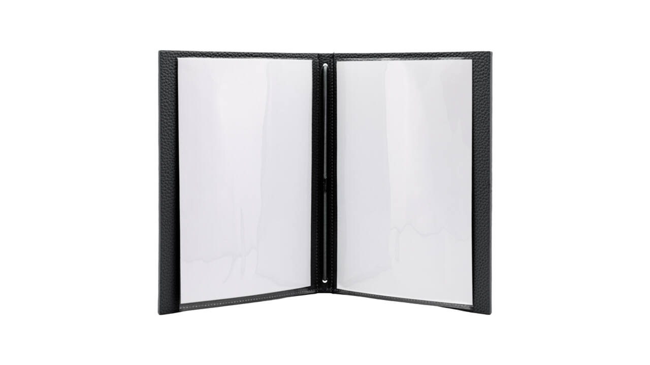 Menukaart Securit Signature A5 zwart