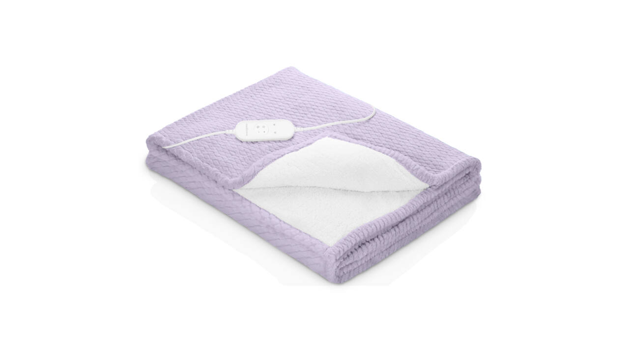 Knuffelwarmtedeken Medisana HB 418 lila