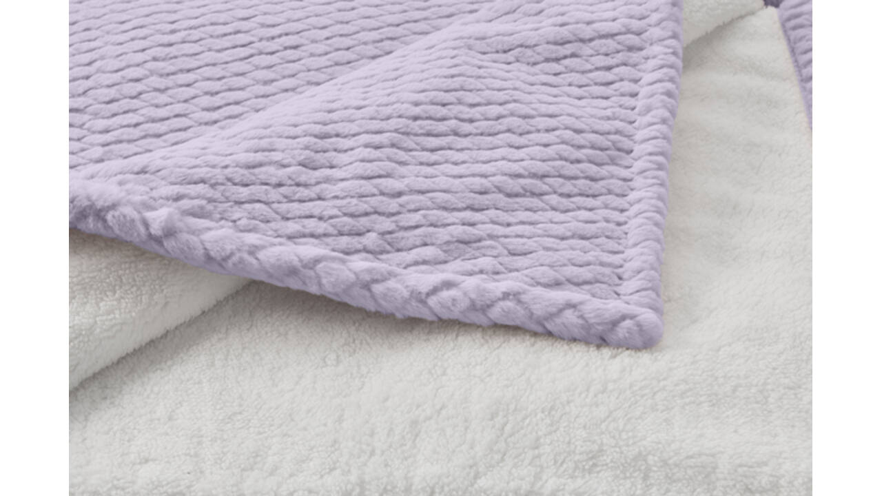 Knuffelwarmtedeken Medisana HB 418 lila