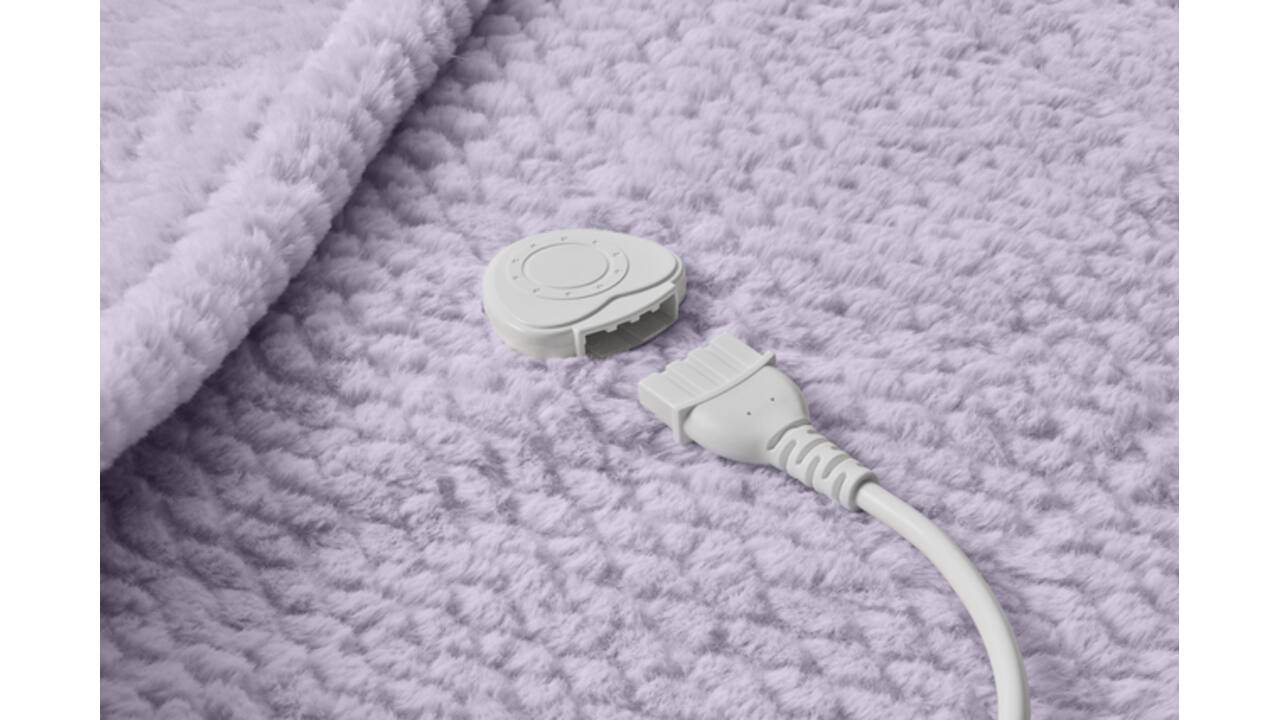 Knuffelwarmtedeken Medisana HB 418 lila