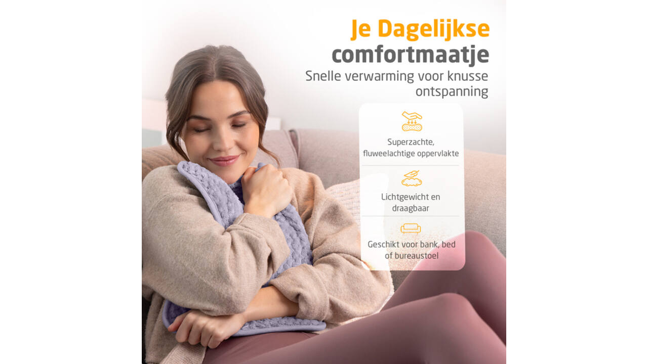 Warmtekussen Medisana HP 518 lila