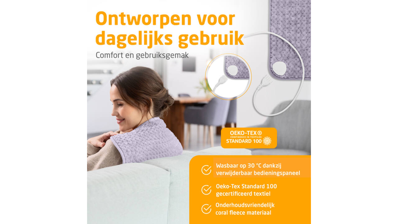 Warmtekussen Medisana HP 518 lila