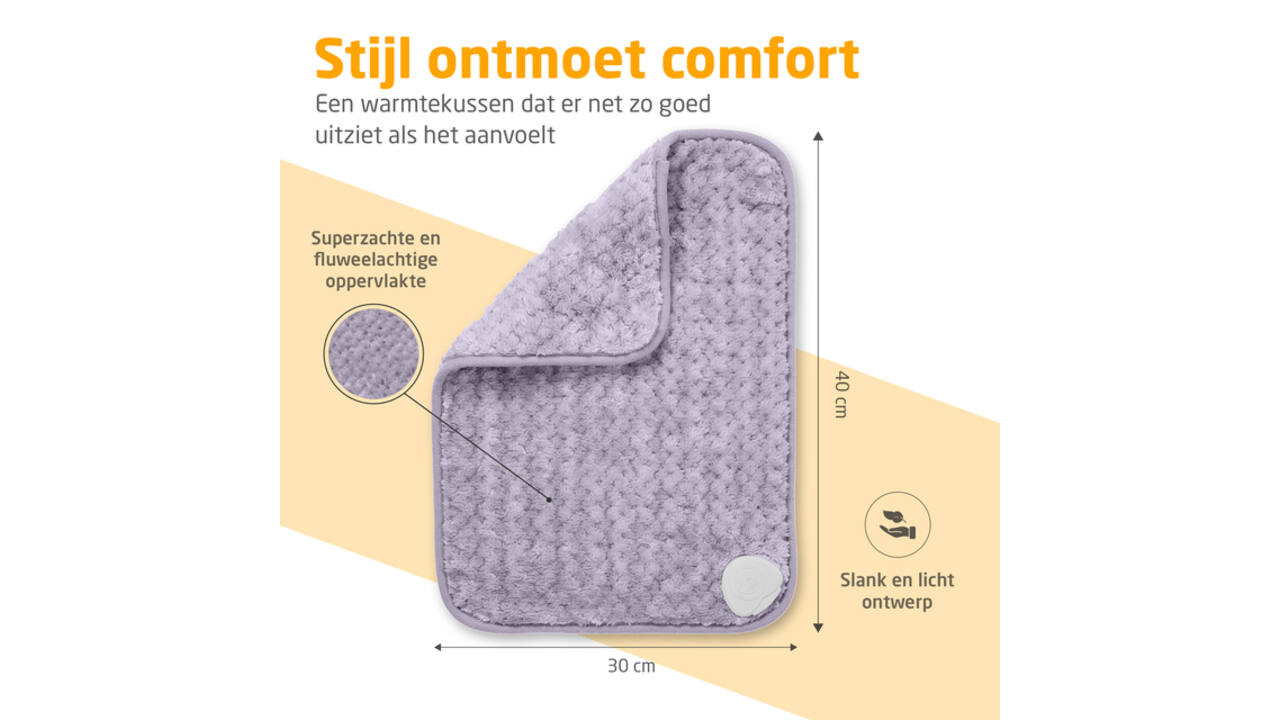 Warmtekussen Medisana HP 518 lila