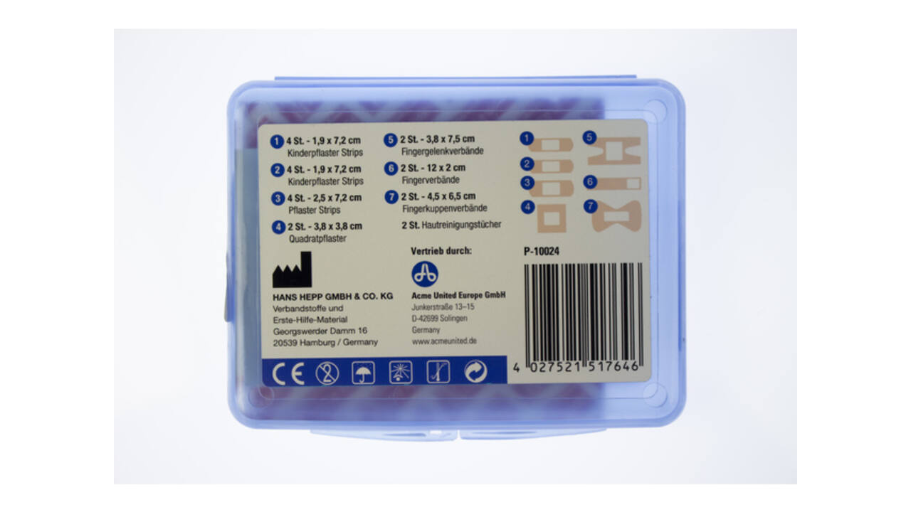 Pleisters First Aid Only outdoor/reizen 20 stuks
