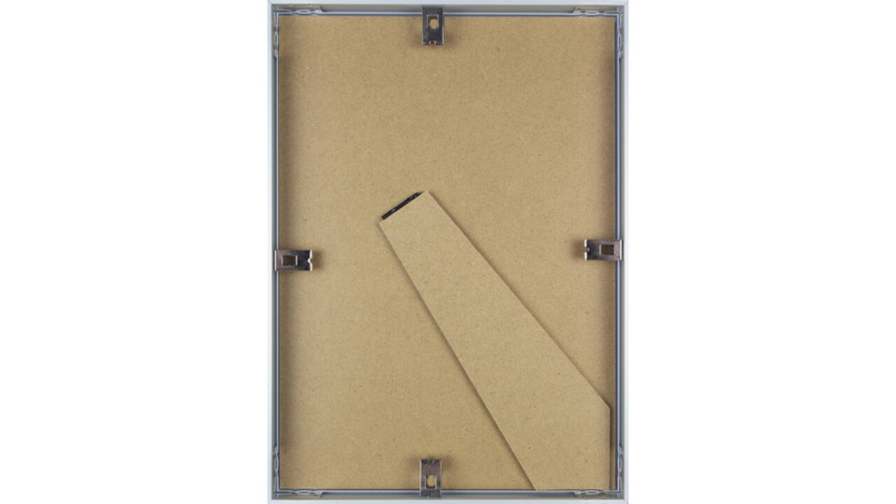 Fotolijst Seco A4 zilverkleurig geborsteld aluminium