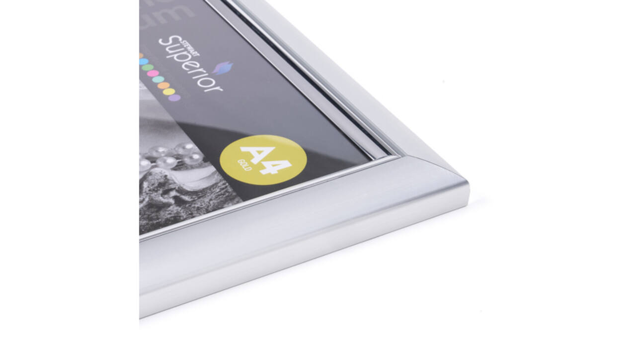 Fotolijst Seco A4 zilver plexiglas