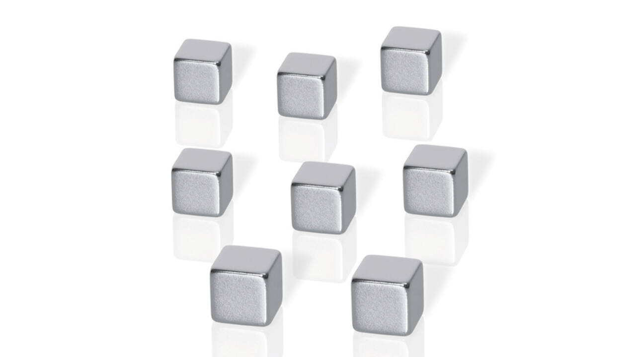 Magneten Sigel Be!board 8 stuks vierkant