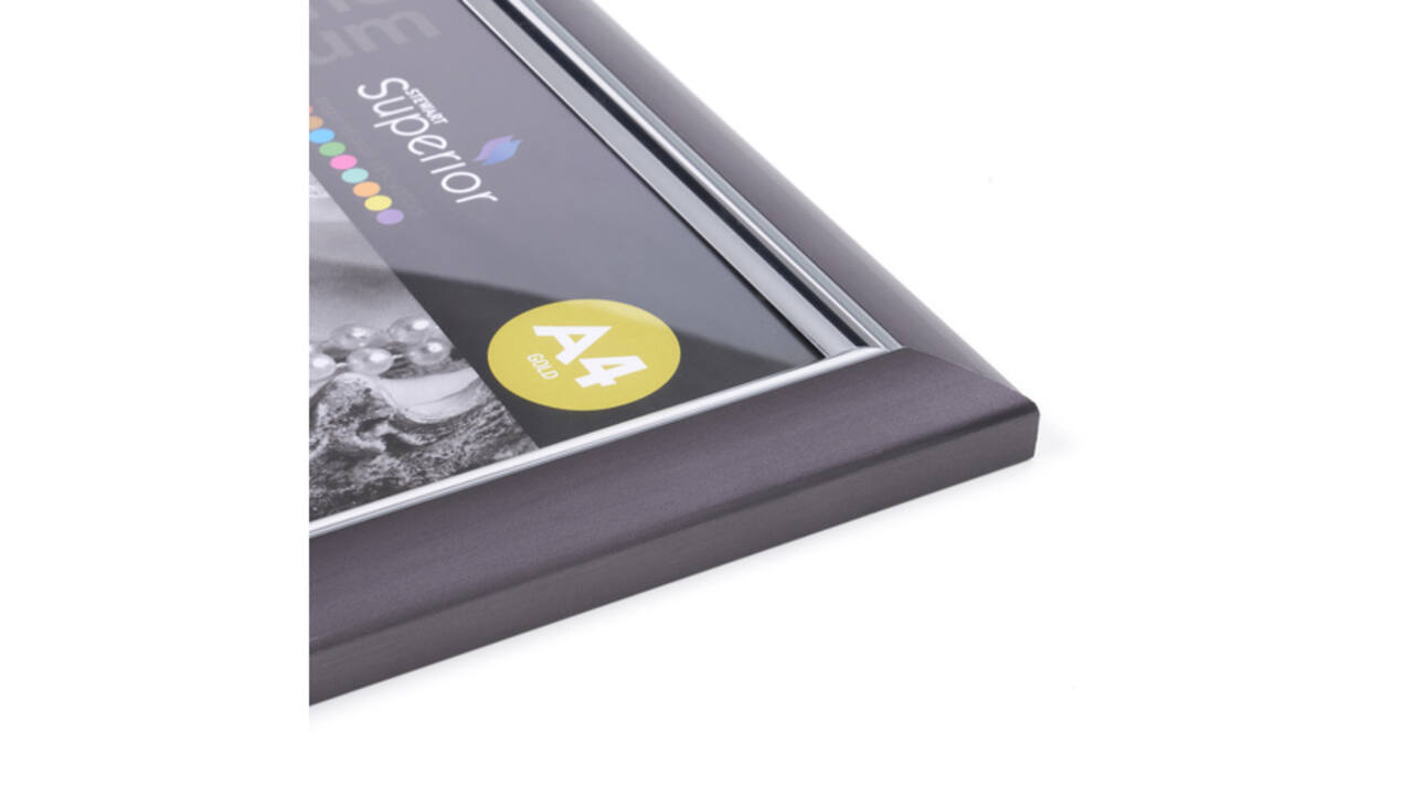 Fotolijst Seco A4 zwart plexiglas
