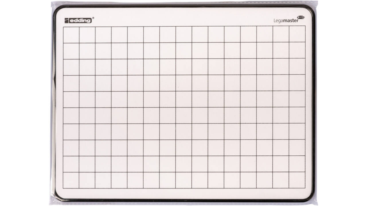 Wisbord Legamaster melamine geruit + blanco