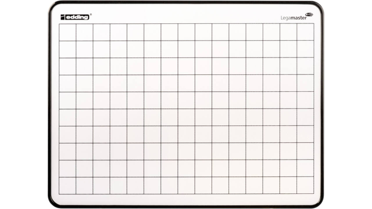 Wisbord Legamaster melamine geruit + blanco