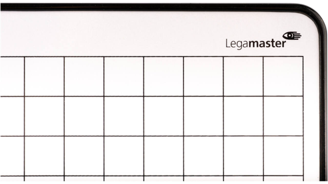 Wisbord Legamaster melamine geruit + blanco
