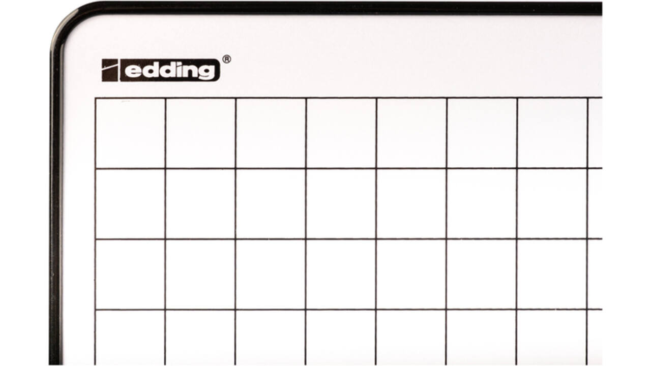 Wisbord Legamaster melamine geruit + blanco