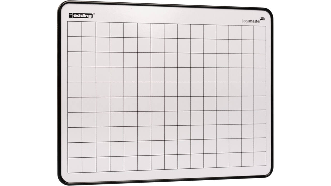 Wisbord Legamaster melamine geruit + blanco