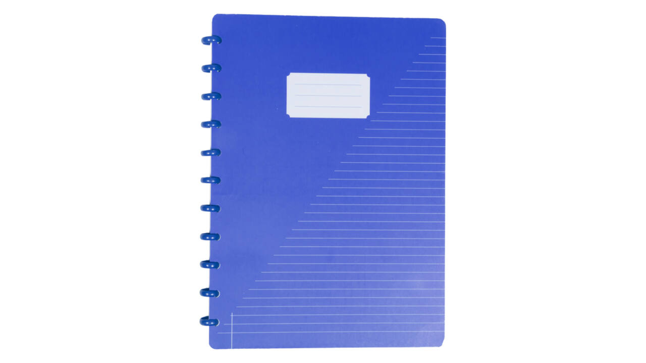 Schrift Kangaro A4 lijn 144pag 90g assorti 3 kleuren