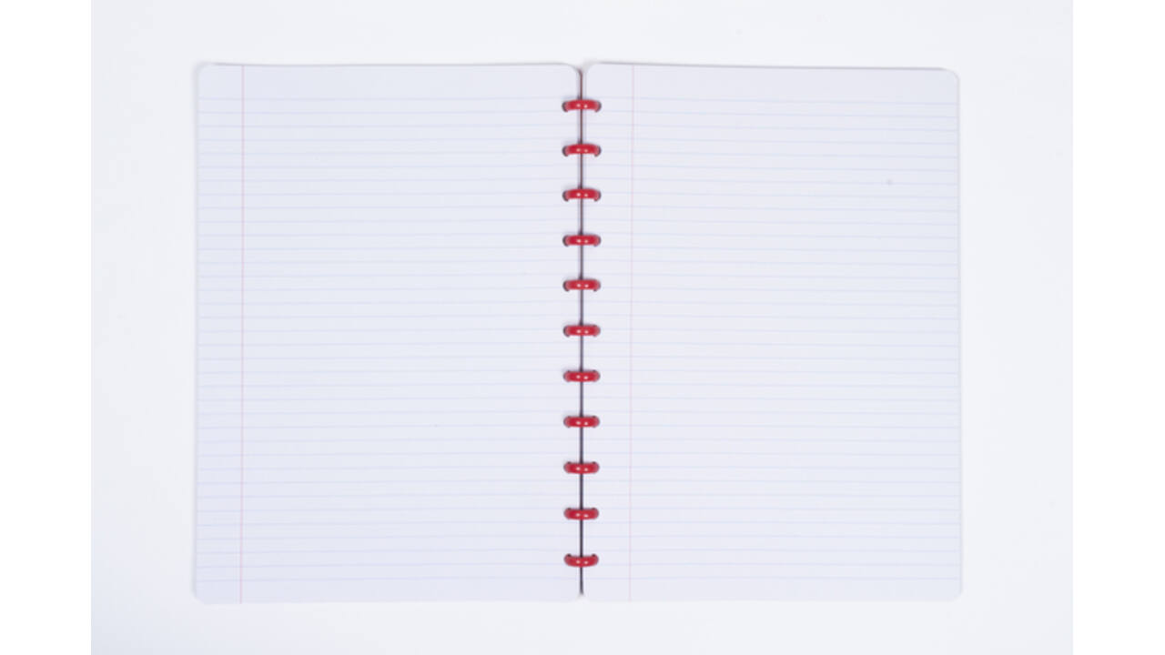 Schrift Kangaro A4 lijn 144pag 90g assorti 3 kleuren