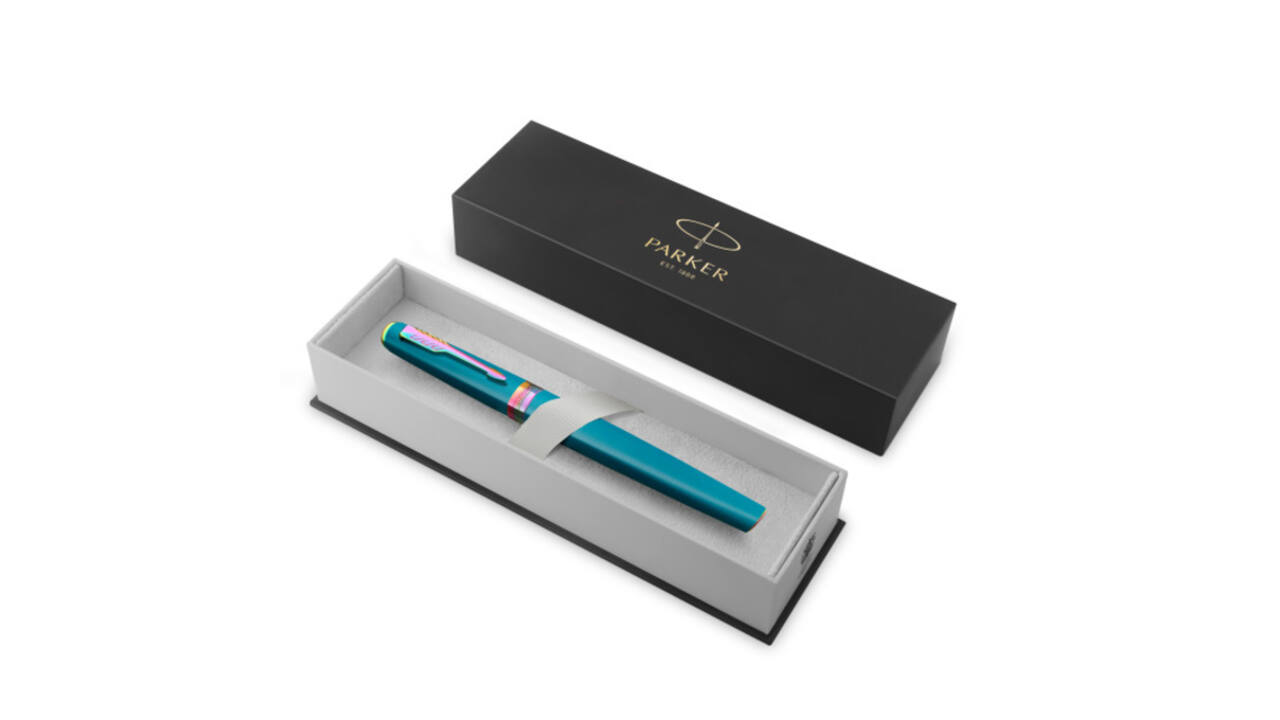 Vulpen Parker Meridian teal RBT medium