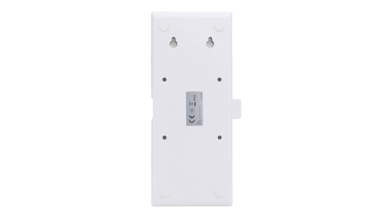 Theelicht Securit Amsterdam LED warmwit met oplaadstation 12 stuks wit