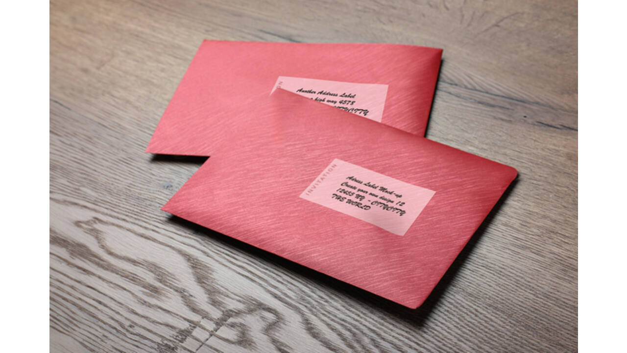 Etiket Rillprint 70x37mm mat transparant 600 stuks