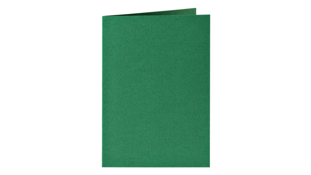 Correspondentiekaart Papicolor dubbel 105x148mm dennengroen pak à 6 stuks